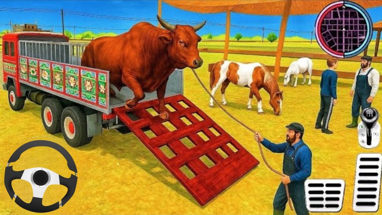 🚛 Animal Cargo Truck Driving Game 3D - Animal Transport Cargo Truck 2024 - Android Gameplay