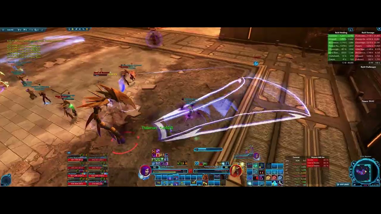 SWTOR 7.8 NiM Dread Master Brontes - Assassin Tank POV