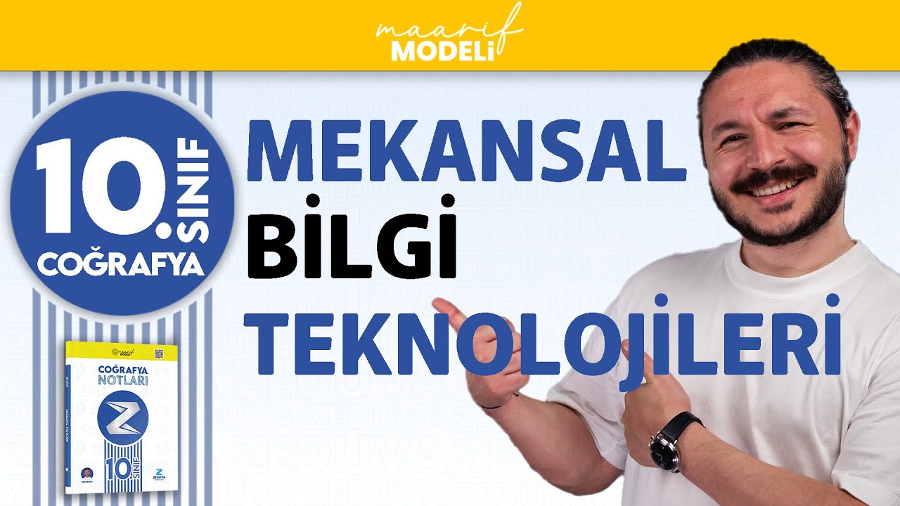 CBS ve Uzaktan Algılama | Mekansal Bilgi Teknolojileri 2.Ünite | 10.sınıf coğrafya maarif model