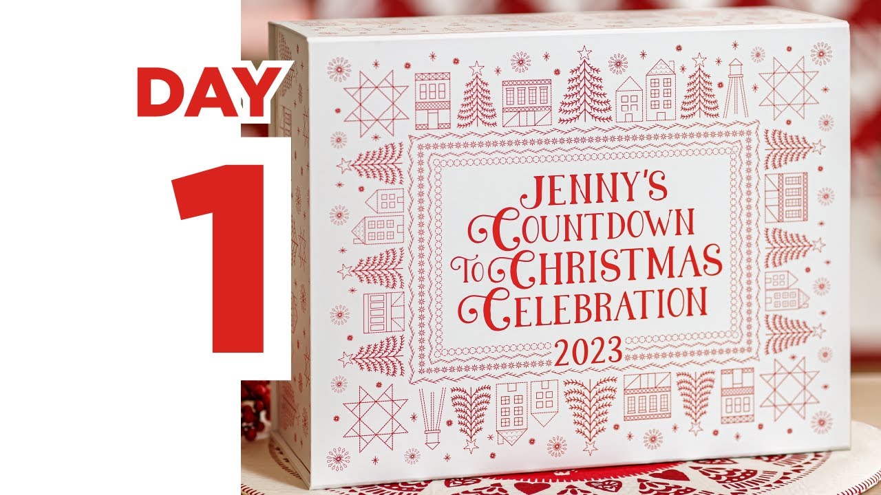 Jenny's Countdown to Christmas 2023 | Day 1