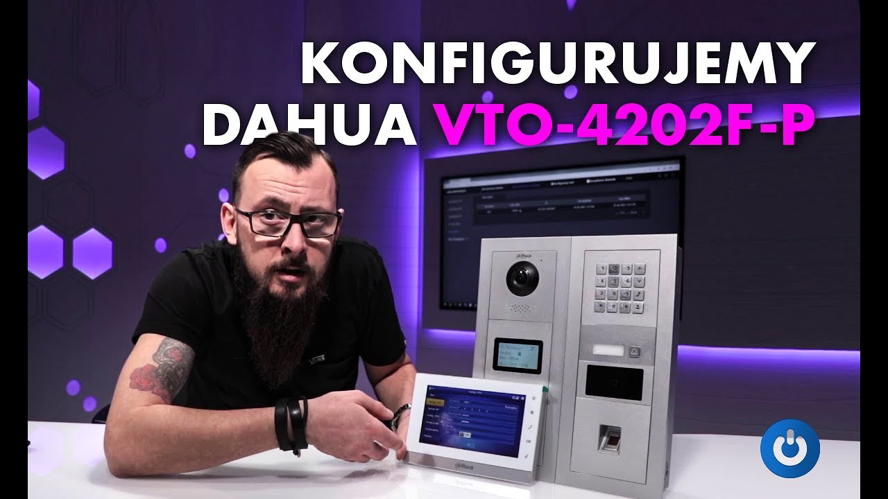 Konfigurujemy Wideodomofon IP Dahua VTO4202F-P