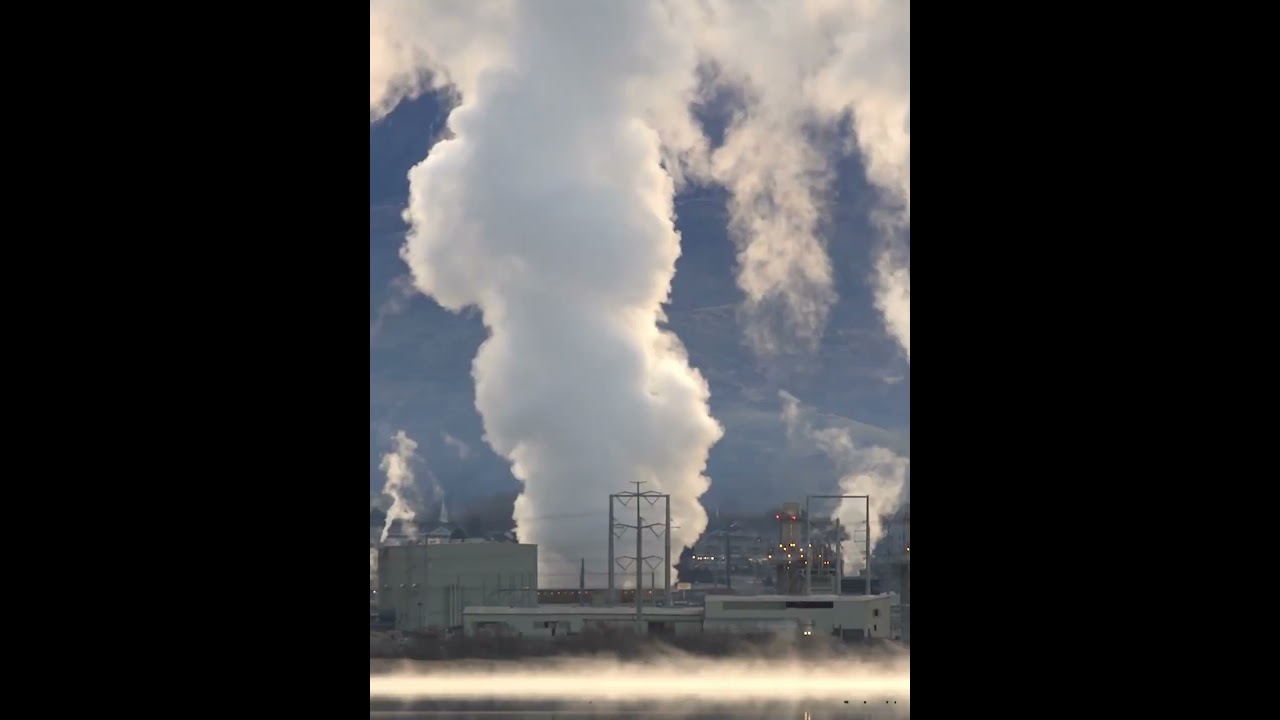 Drone footage of energy facilities #EnergyInfrastructure #PowerPlants #RenewableEnergy
