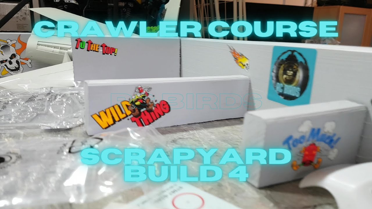 My Modular Mini Crawler Course - The Scrapyard  (Video #18)