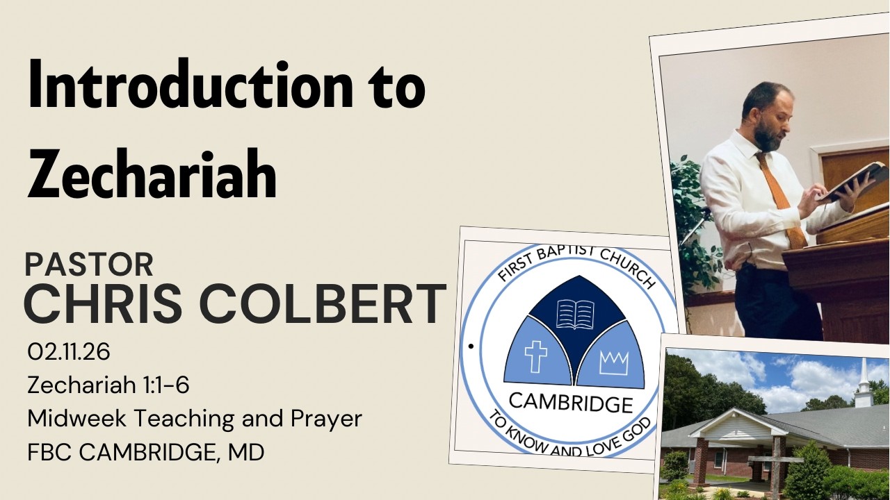 Pastor Chris Colbert - 