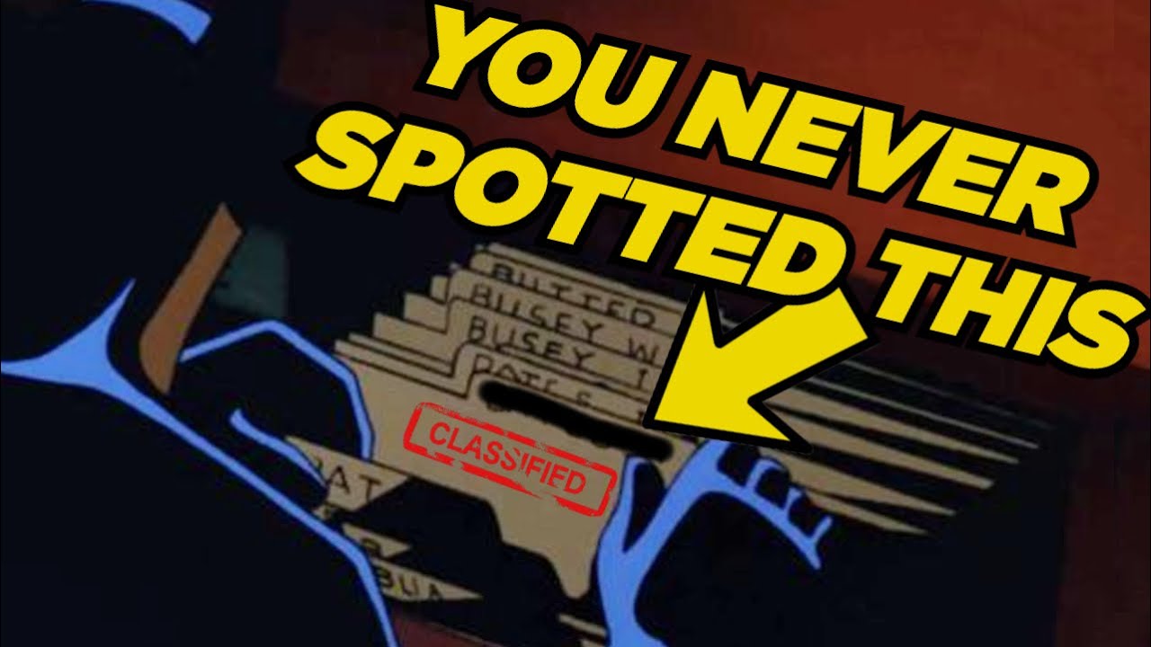 10 Batman The Animated Series Hidden Easter Eggs