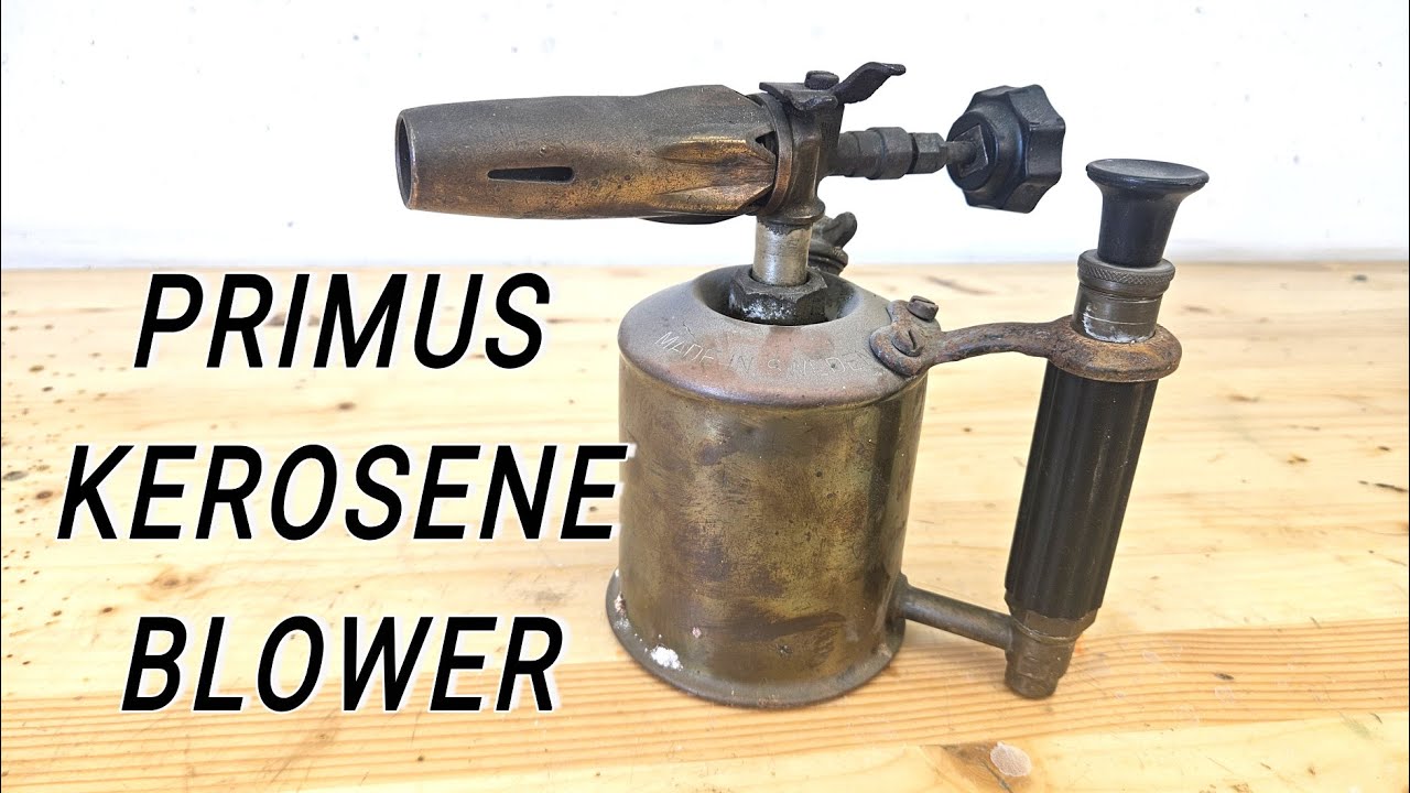 I Restored a Vintage Kerosene Blower