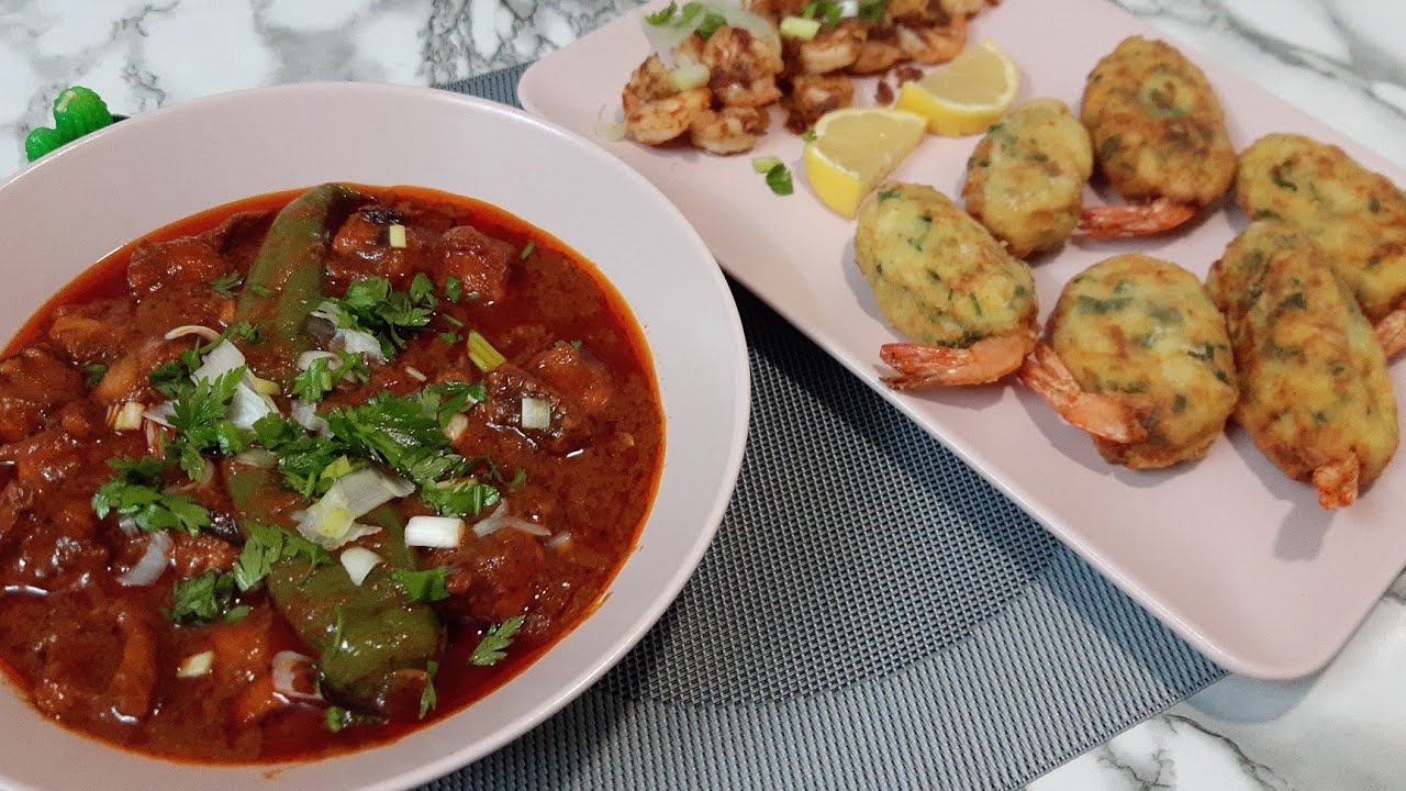 كمونية بالقرنيط ( أو أي نوع أخطبوط)مع كروفات فارسي