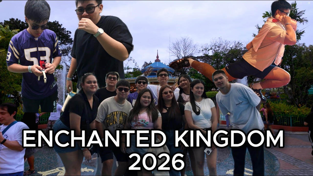 SPENDING A DAY AT ENCHANTED KINGDOM (WE PASSED OUT)