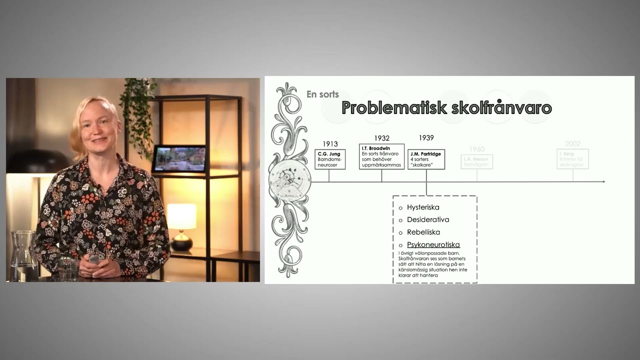 Forskning om problematisk skolfrånvaro
