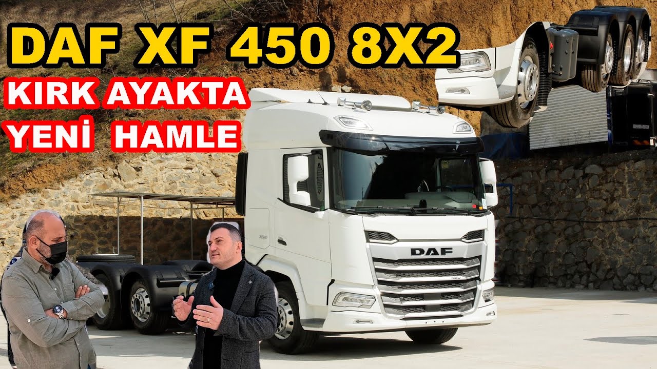 2025 MODEL DAF XF 450 8X2 KIRK AYAK / DETAYLI İNCELEME