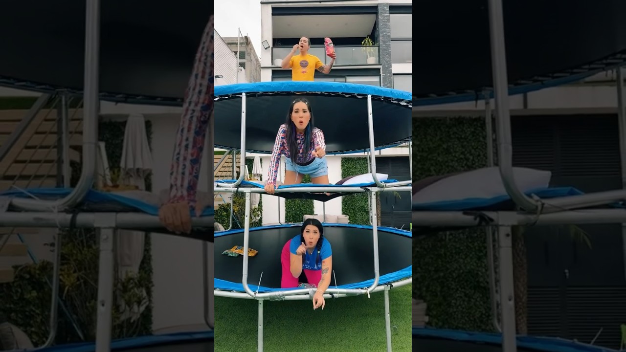 24 HORAS EN TORRE DE TRAMPOLINES GIGANTE 😬 Corran a verlo aqu&iacute; al m&iacute;o @MauMcMahon 👈🏼