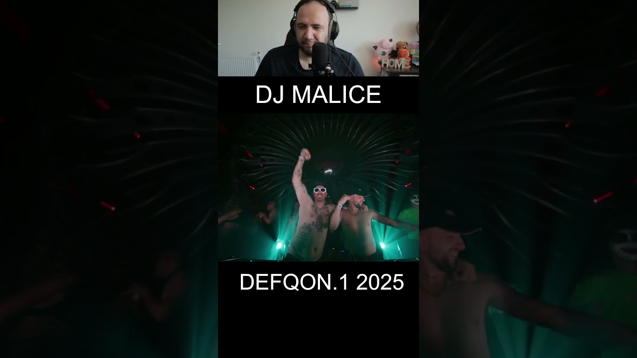 🇳🇱 Dj Malice Defqon.1 2025 (2) | Teacher Paul Reacts