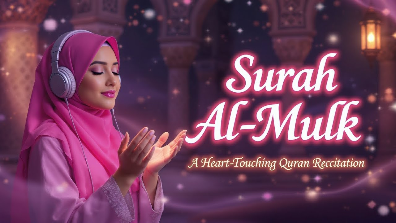 Listen to This Quran – Surah Al-Mulk Full 🌟| Woman Voice | SURAH 63 | Episode 0006