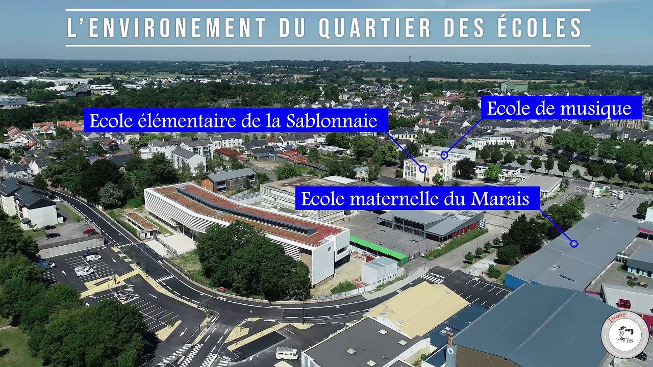 Réaménagement du quartier des écoles de Nort Sur Erdre