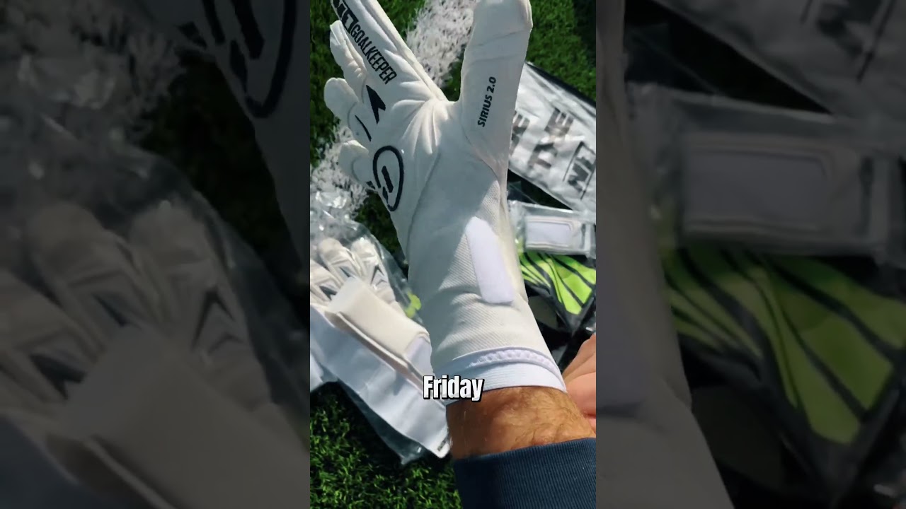 Luva De Goleiro Profissional N1 Sirius - Leia a descrição