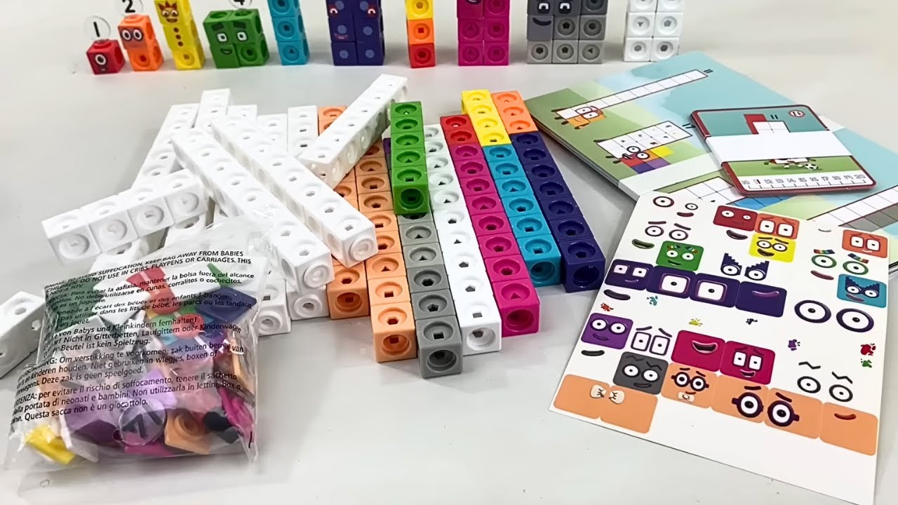 ARMANDO los NUMBERBLOCKS  en ESPAÑOL - Divertidos juguetes del 11 al 20