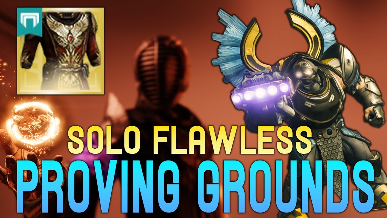 Solo Flawless Proven Grounds | Solar Warlock Fusion Build! Destiny 2 Renegades