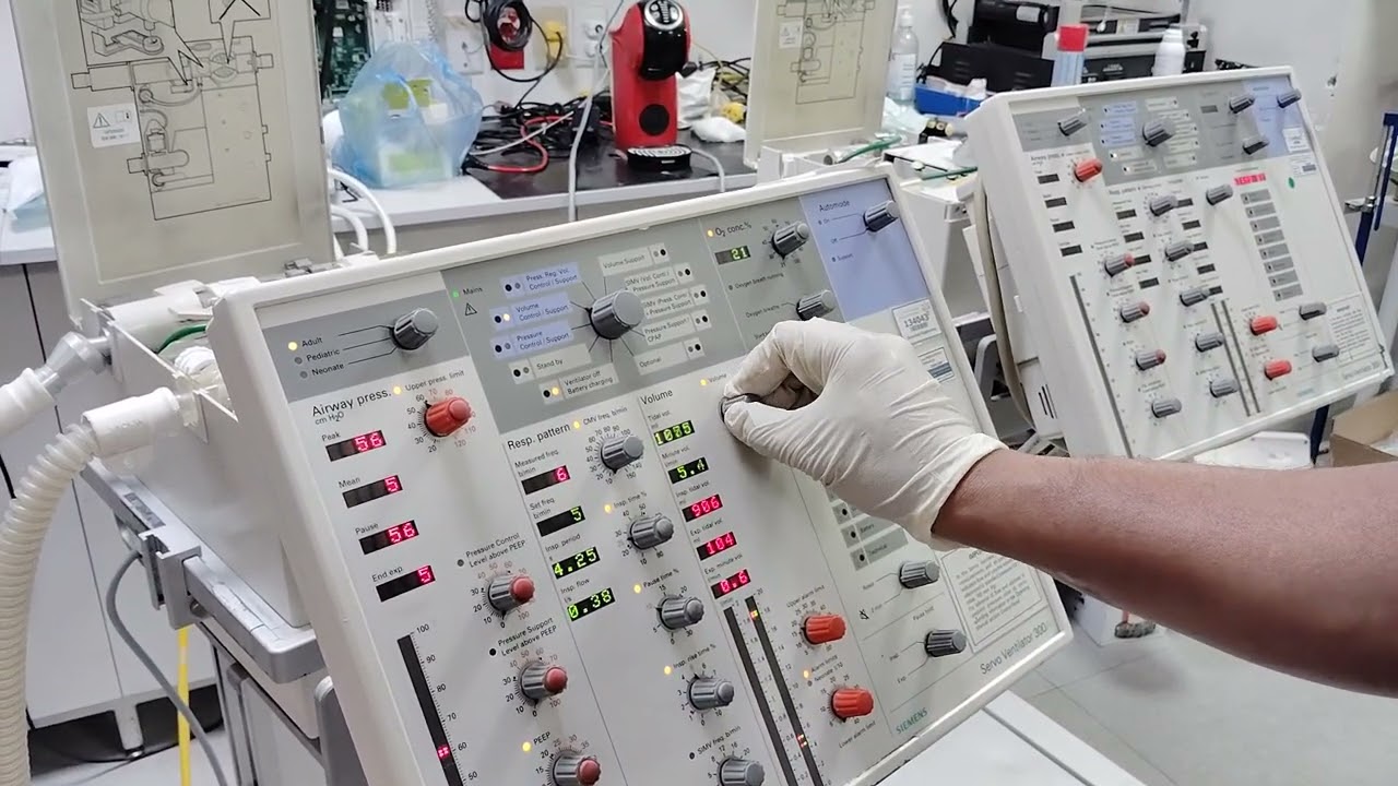 Servo 300 Ventilator Calibration 🧑‍🔧