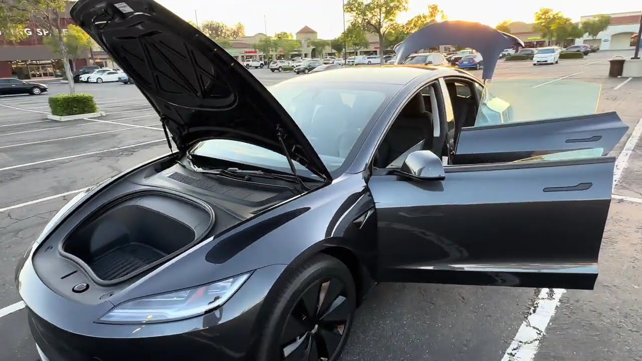 Picking up my new Tesla