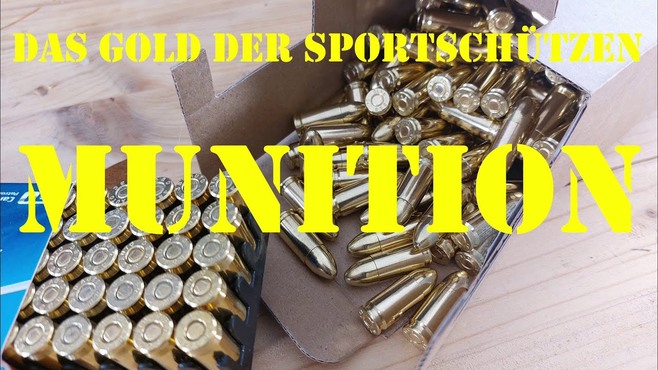 Das Gold der Sportsch&uuml;tzen   Munition