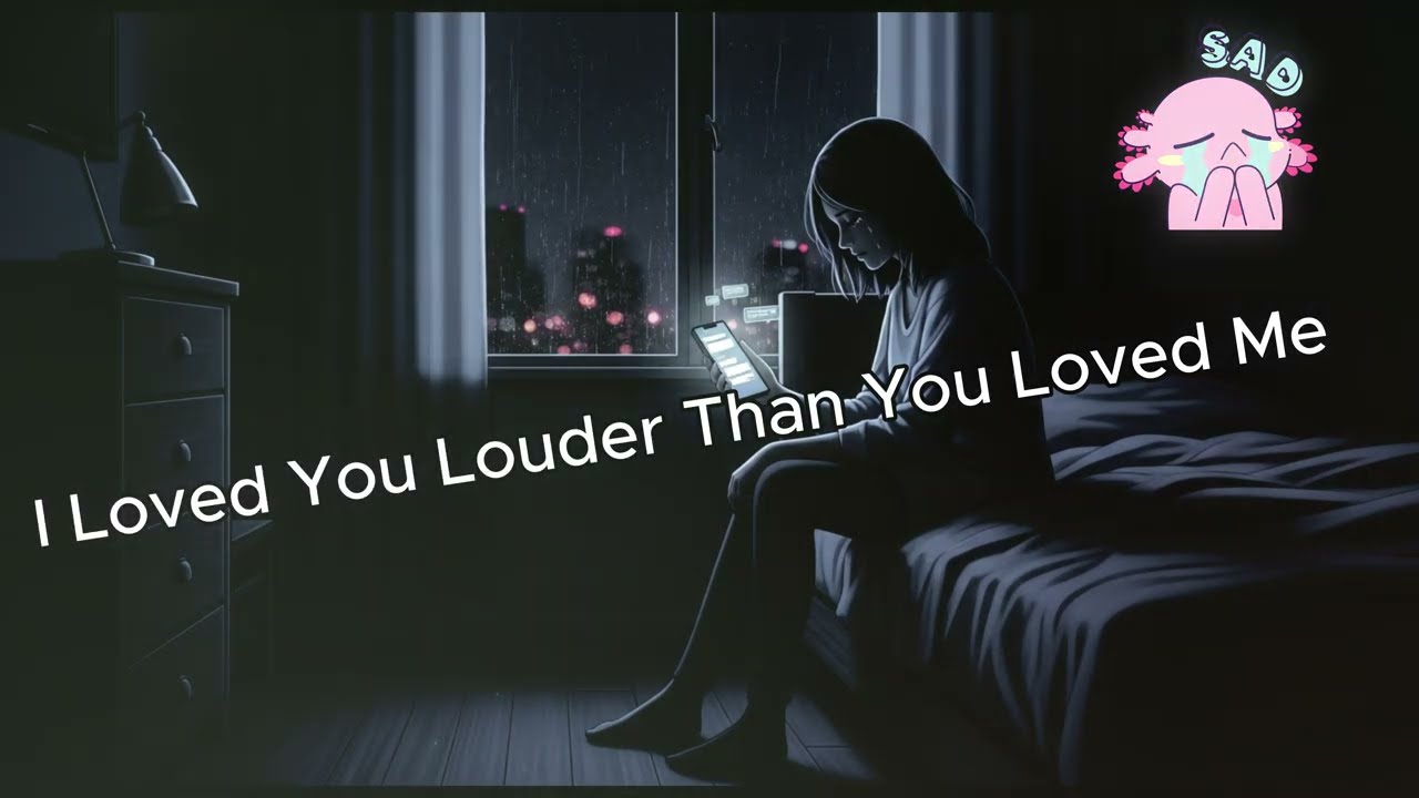 I Loved You Louder Than You Loved Me|| 🎧 Original English songs ✨ Love & heartbreak