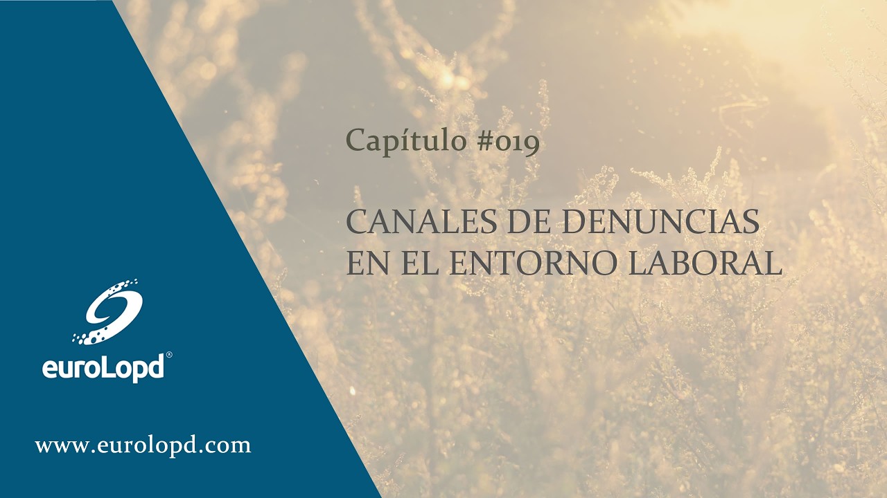 CAPÍTULO 019 - CANALES DE DENUNCIA LABORALES