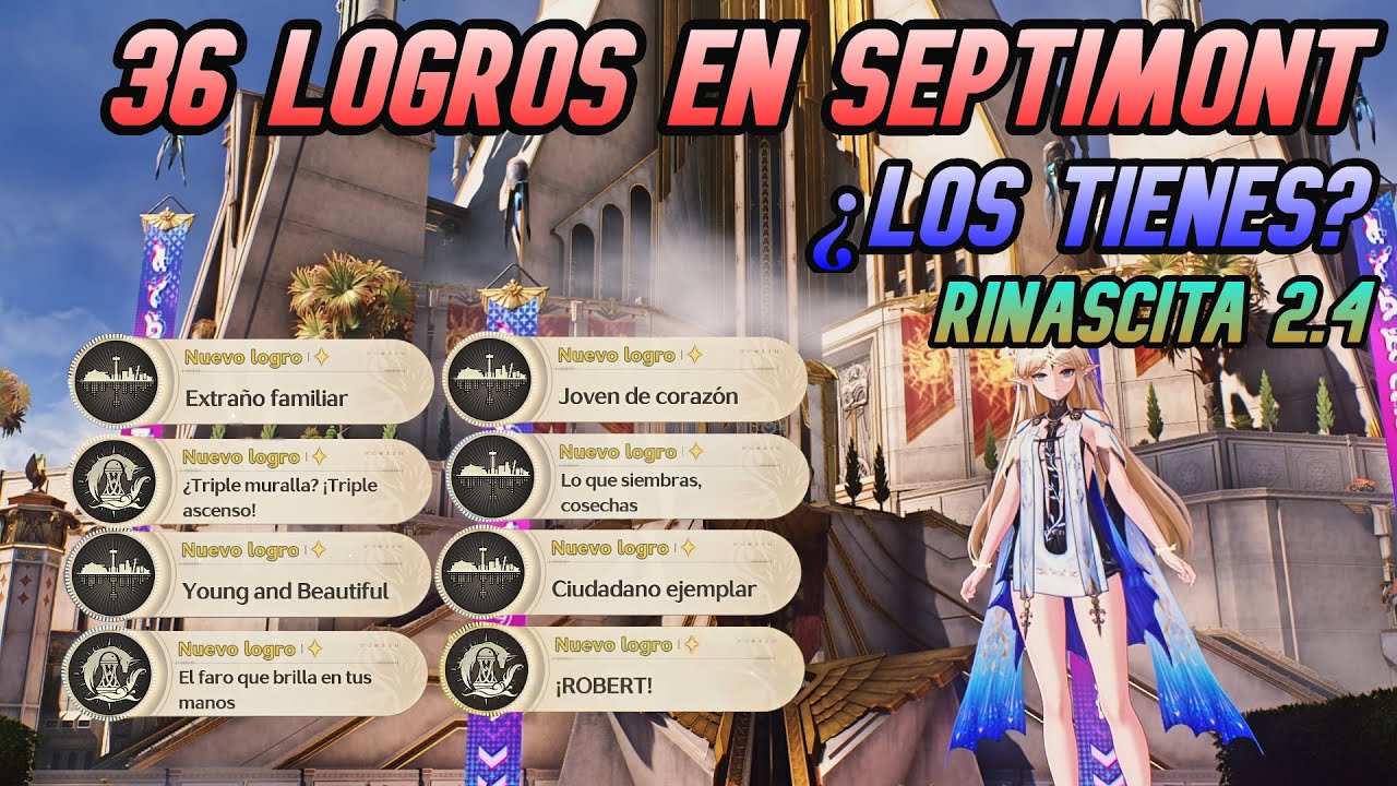 36 Logros En Septimont ¿Los Tienes? |  Rinascita 2.4 | Wuthering Waves Español