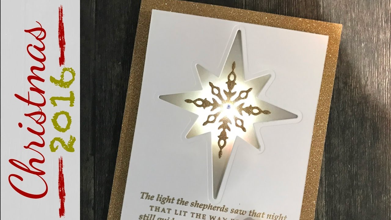 Star of Light Card | Christmas 2016