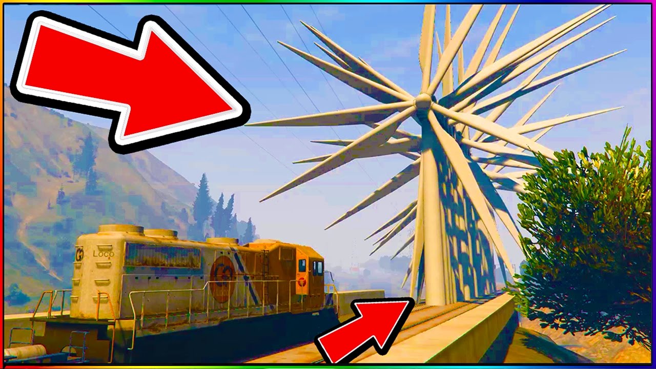 100 Éolienne peuvent-elles Arrêter le Train sur GTA V ?