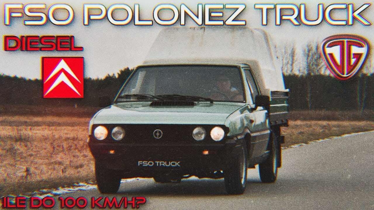 Jan Garbacz: Polonez Truck 1.9D historia i próba przyspieszenia!