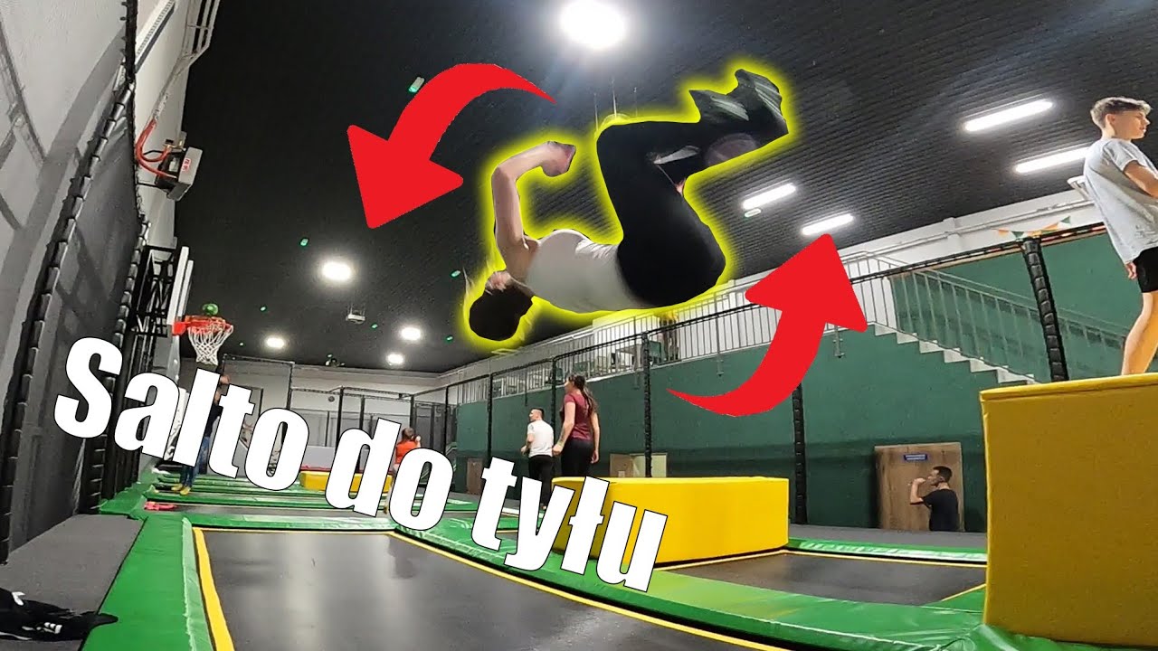 Idziemy na park trampolin :O CZY DOMINIKA ZROBI SALTO DO TYŁU ?