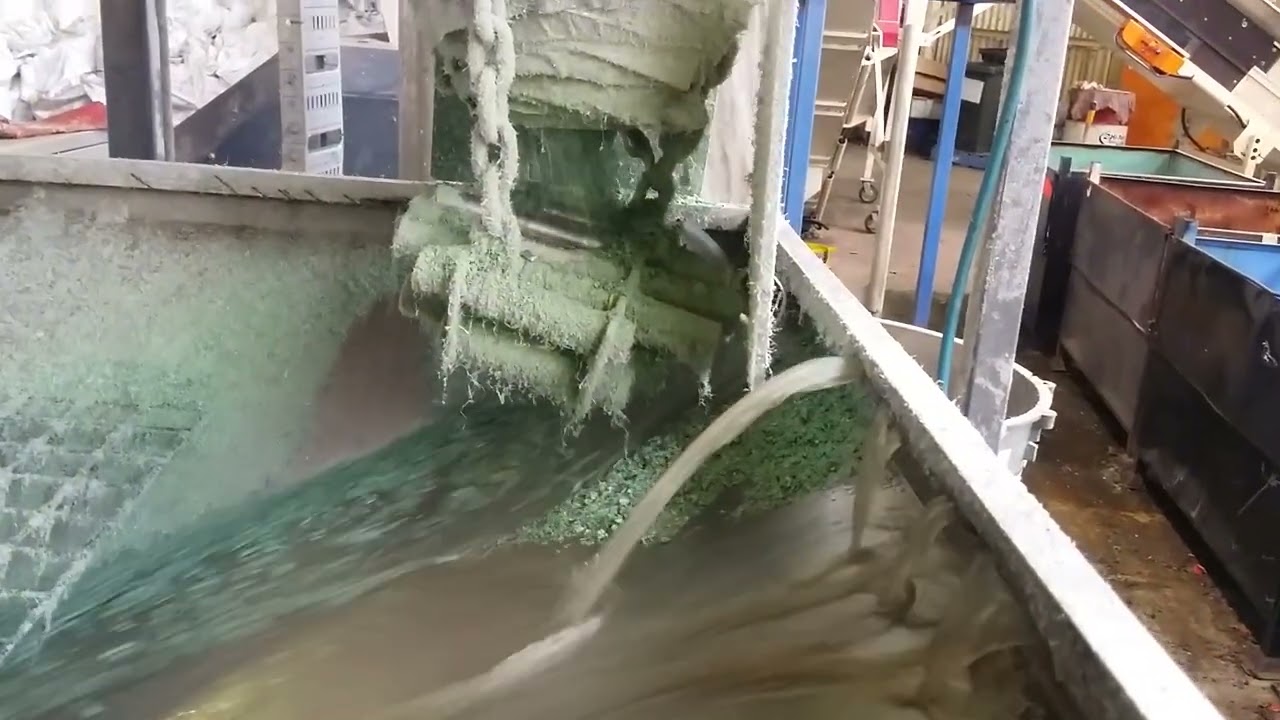 regrind wash station