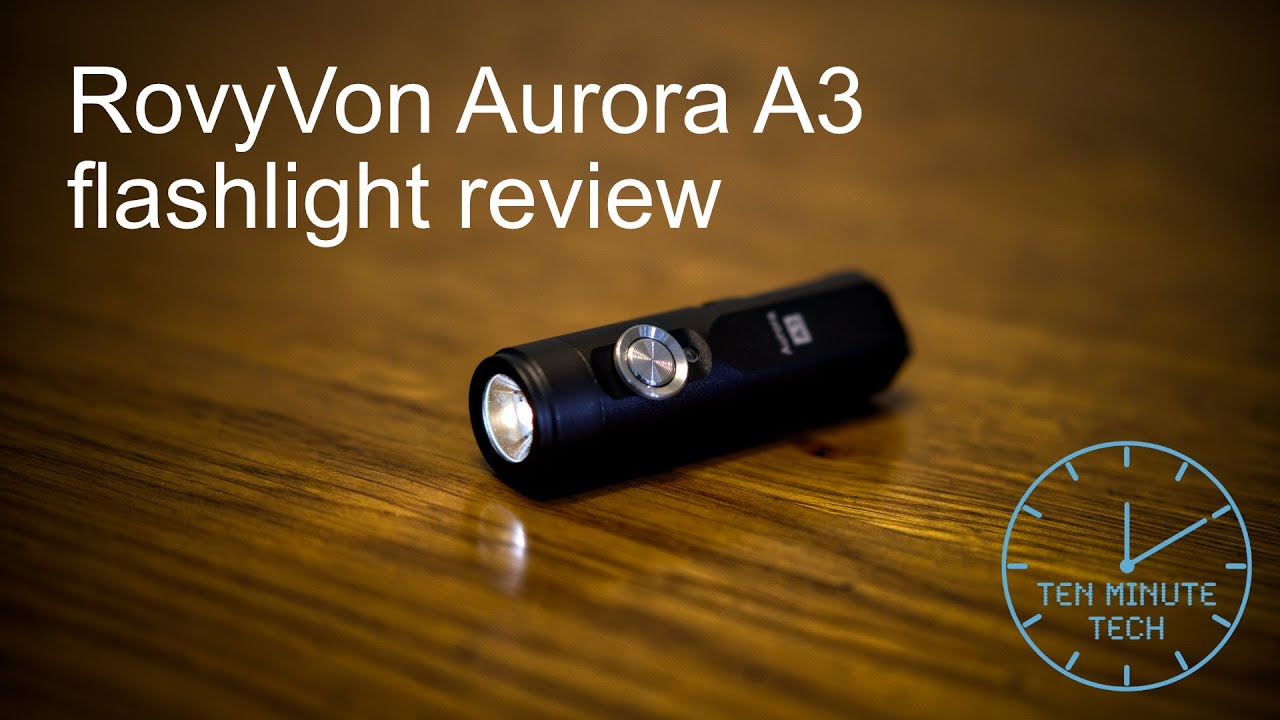 RovyVon Aurora A3 flashlight review