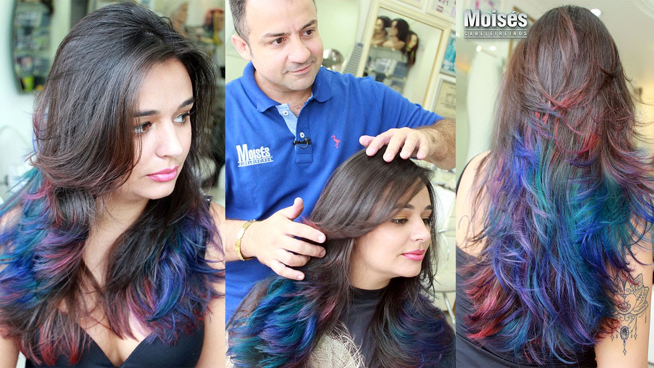 ✂ Corte Feminino Colorido by Moisés de Carvalho