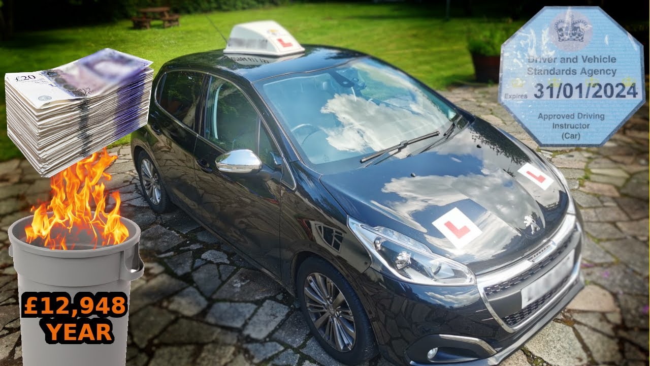Я трачу 12948 фунтов стерлингов в год на работу инструктором по вождению