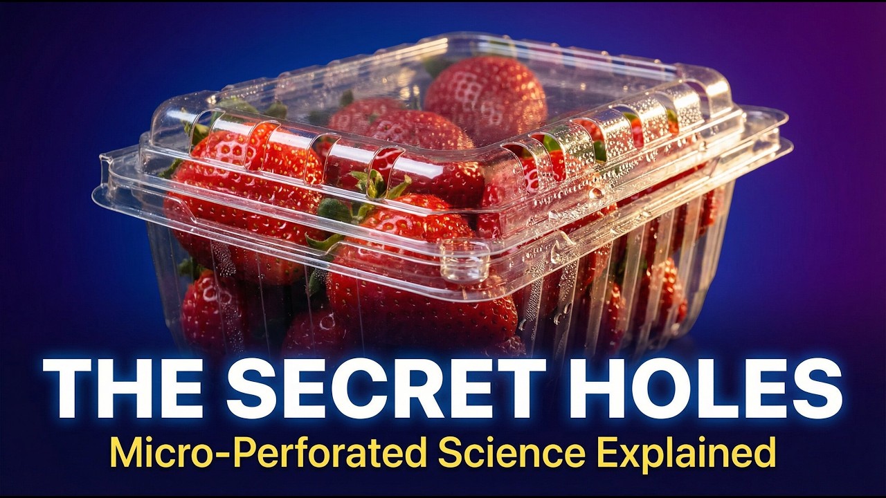 Why Plastic Food Bags Have Tiny Holes (The Hidden Packaging Engineering Explained)