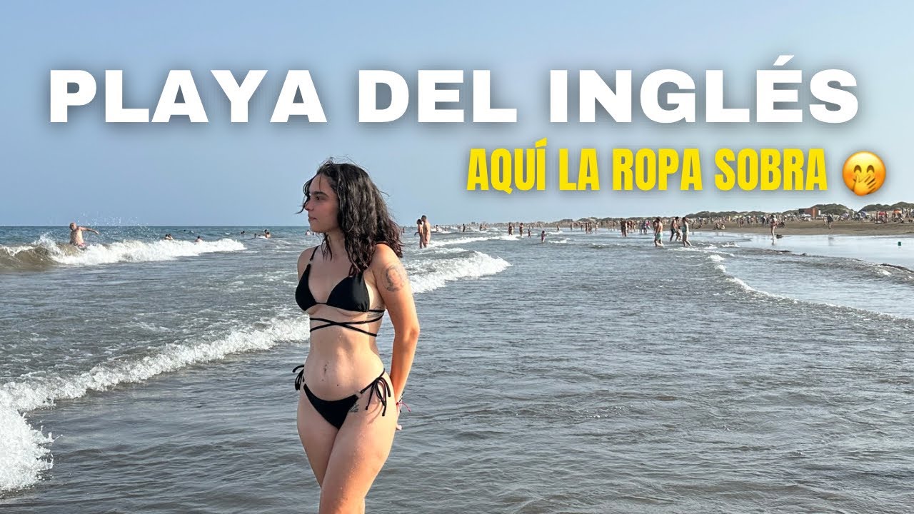 Nunca imaginé que fuera así 😱 Playa del Inglés | @Nanditta