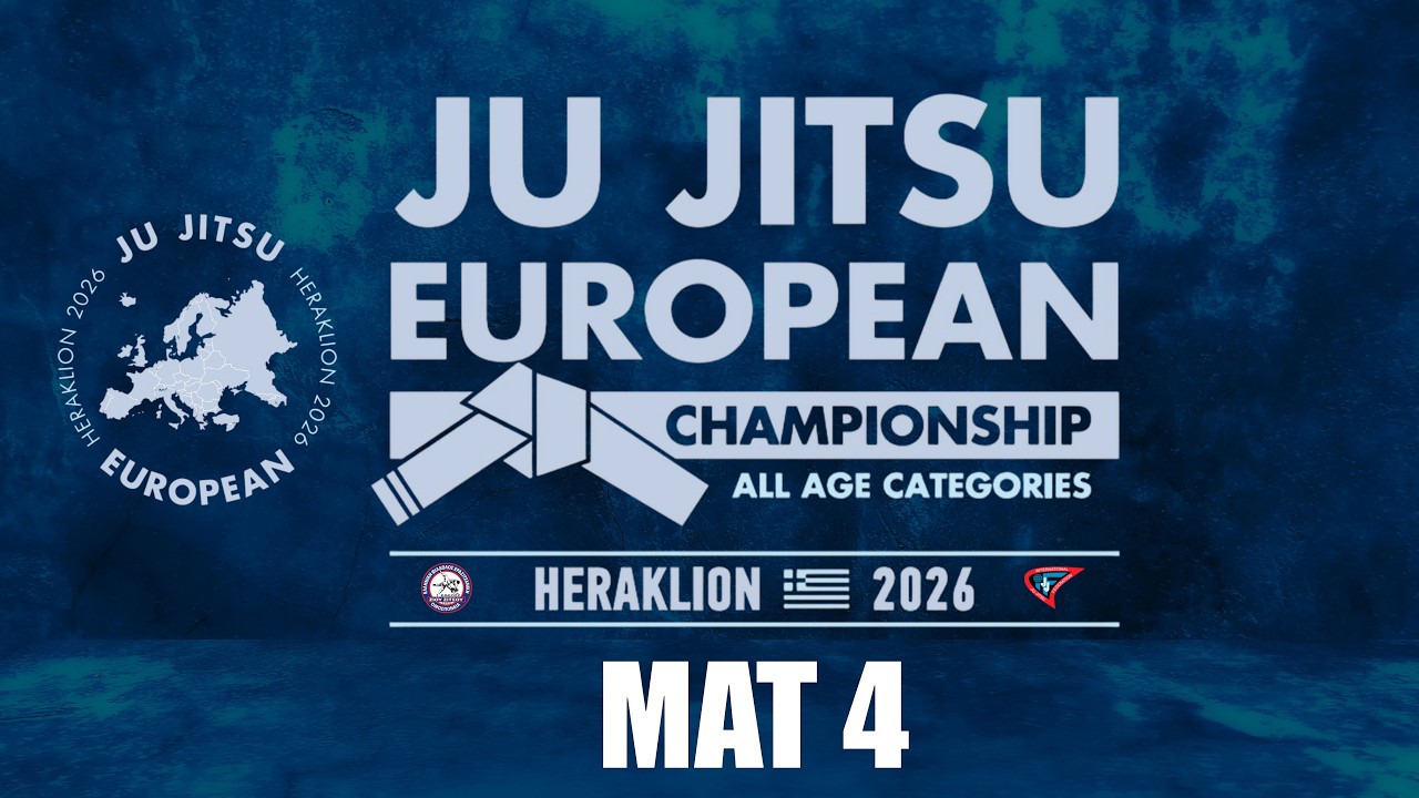 MAT 4 | DAY 5 | Ju-Jitsu European Championship 2026 – HERAKLION CRETE