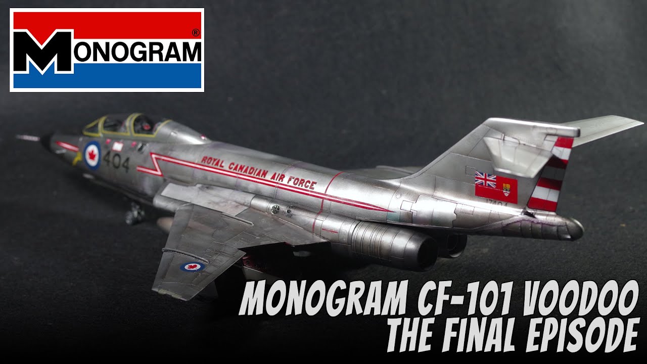 1/48 MONOGRAM CF-101 VOODOO Финальный эпизод/최종화!