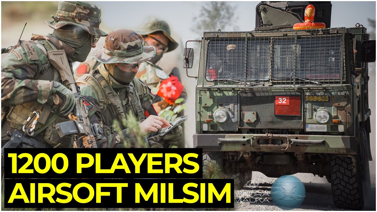 This was BERGET 20 - 1200 PLAYERS - Teaser - Airsoft Milsim Sweden