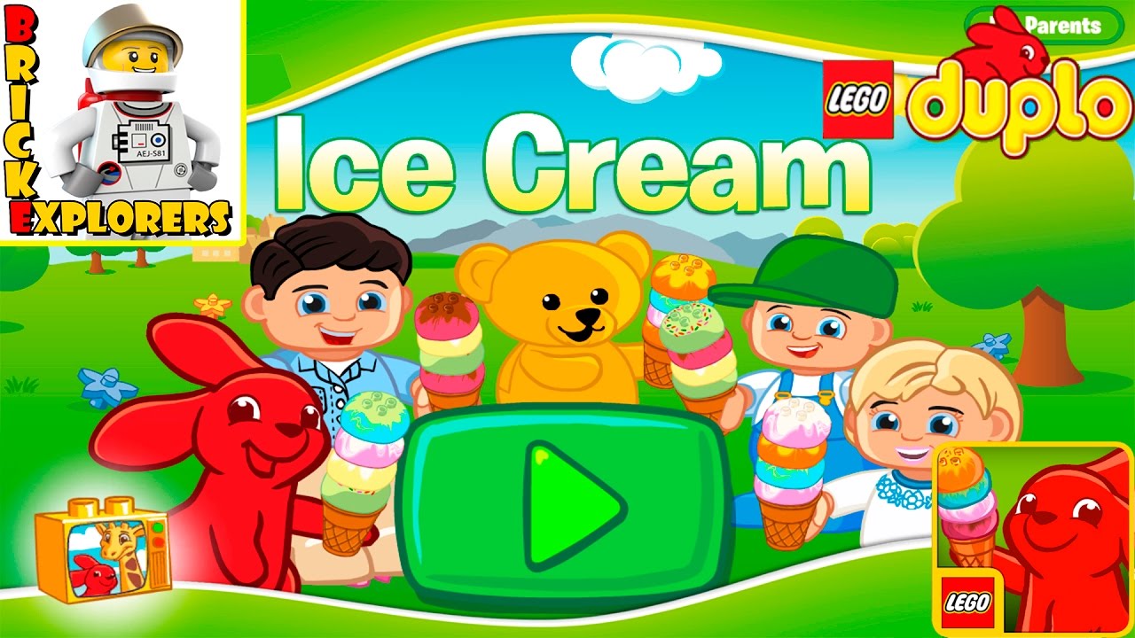 LEGO DUPLO Ice Cream funny game for Kids