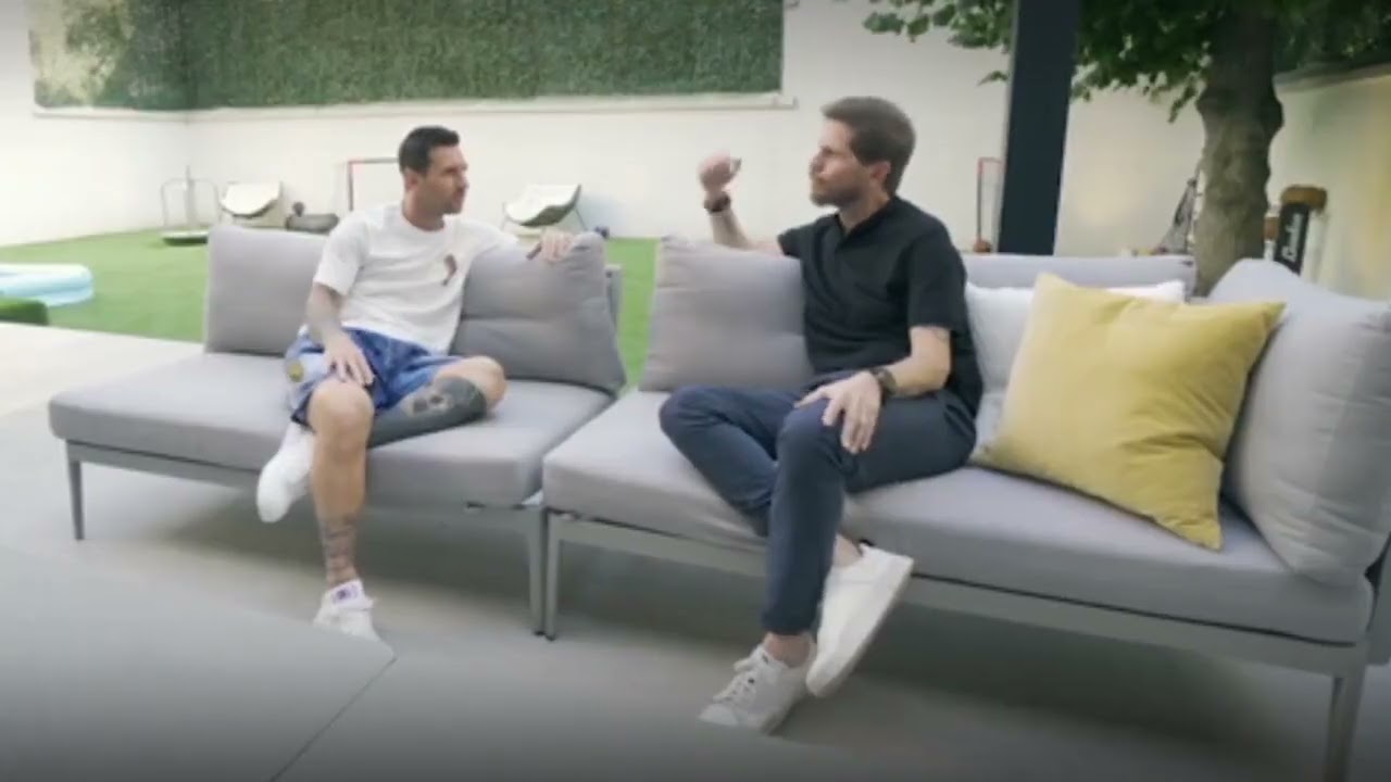 Entrevista completa exclusiva de Leo Messi con el pollo Vignolo 🙌 Su último mundial!