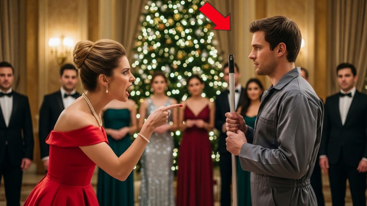 Don’t Ruin My Christmas Party,” the Billionaire CEO Snapped — Then the Janitor Saved Her Daughter