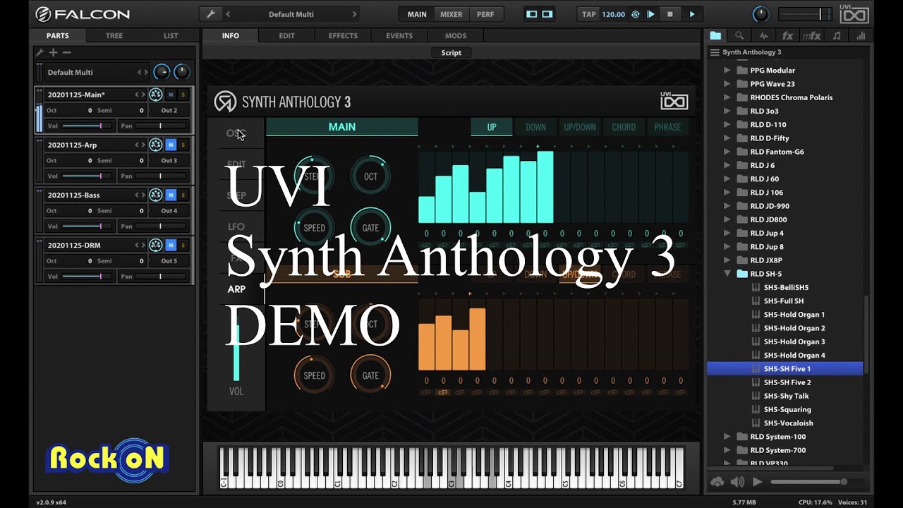 UVI Synth Anthology 3 DEMO