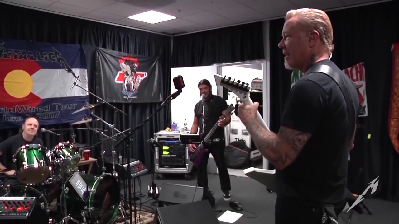 Metallica: Tuning Room (Copenhagen, Denmark - 2017)