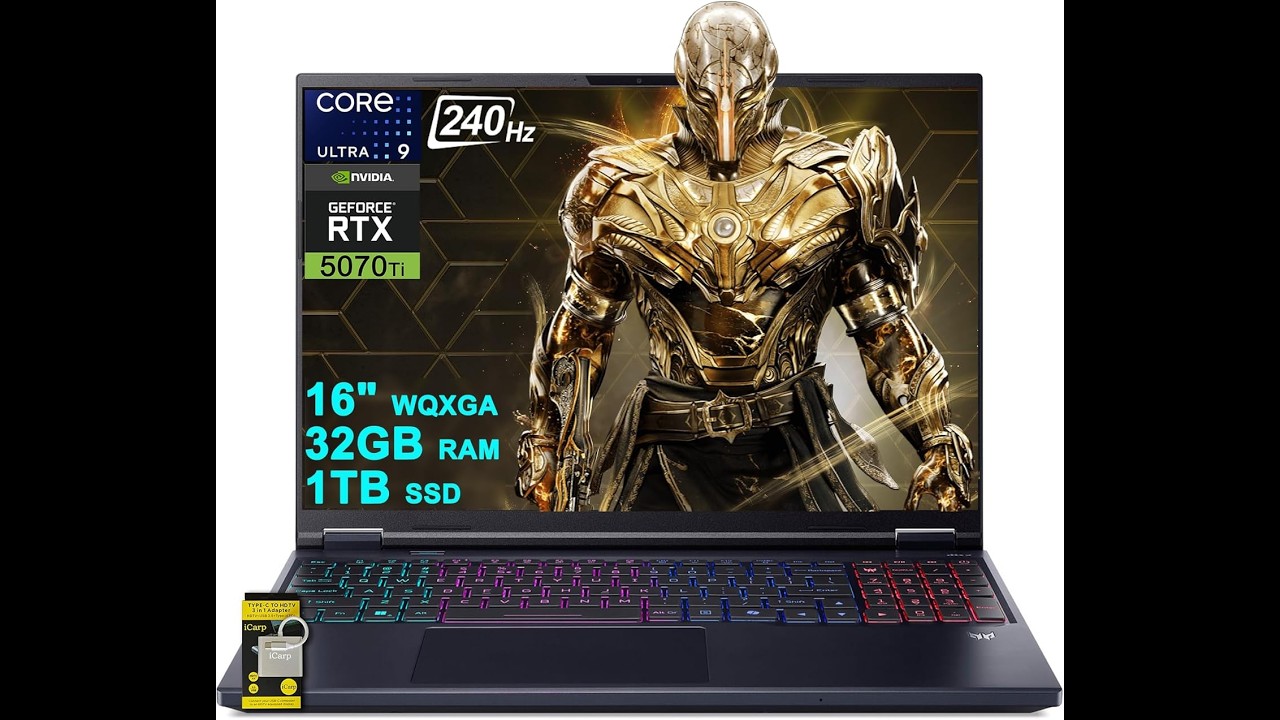 Review: Acer Predator Helios Neo 16S AI Gaming Laptop – RTX 5070 Ti Beast