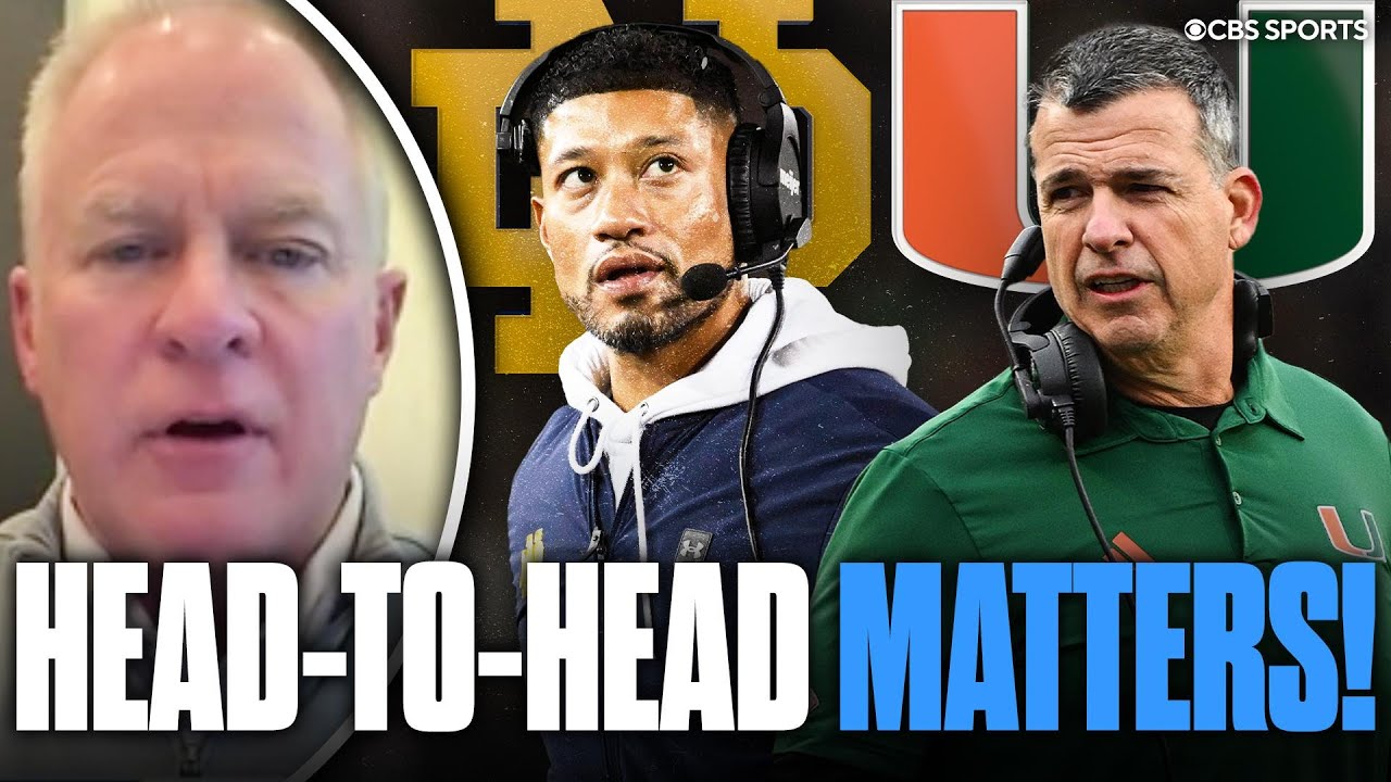 CFP Chairman breaks down WHY Miami jumped Notre Dame in the final CFP Rankings