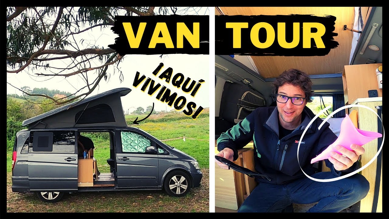 VAN TOUR | CAMPERIZACIÓN FURGONETA CAMPER 🚐 (Aquí vivimos y viajamos todo el año 💑) | Van Life