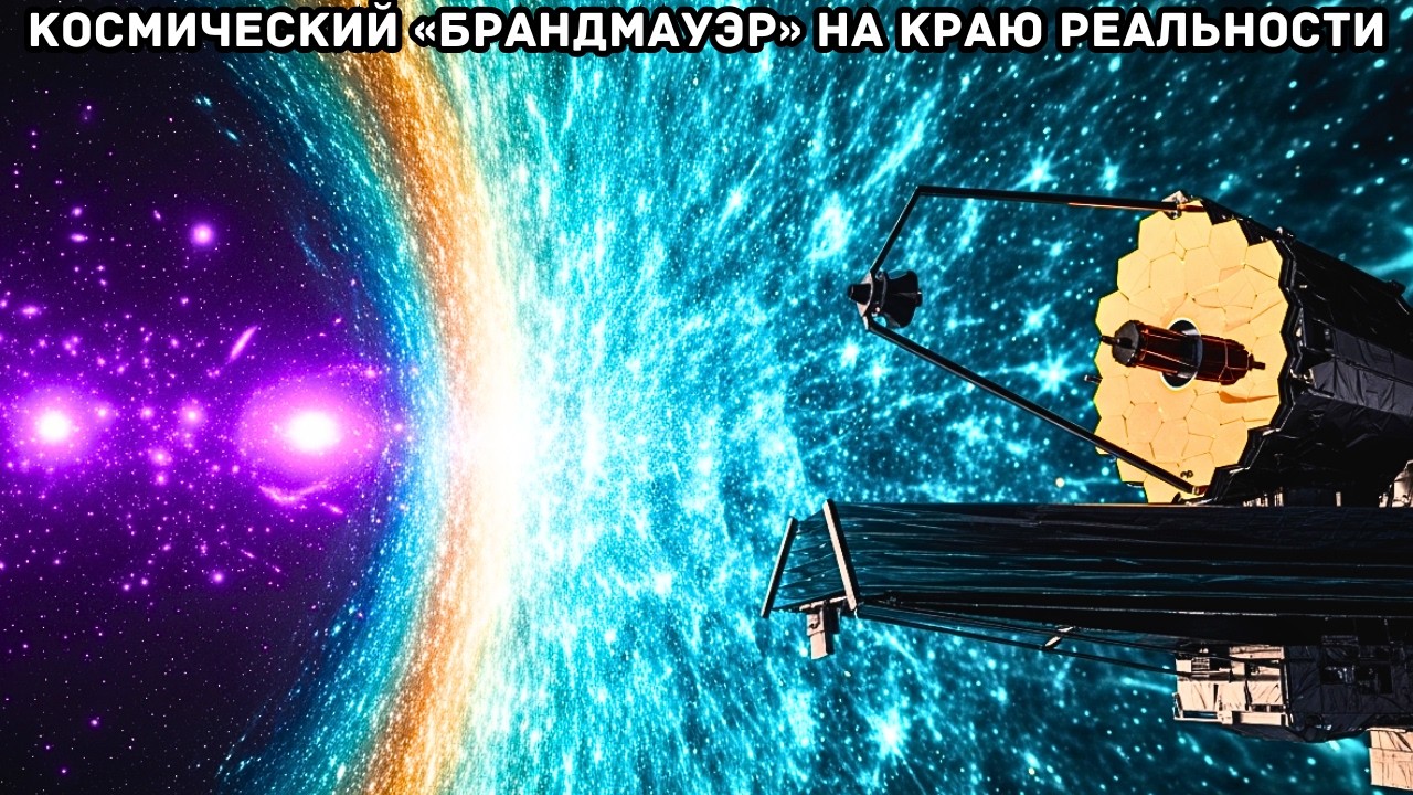 Джеймс Уэбб обнаружил космический «брандмауэр» на границе реальности.