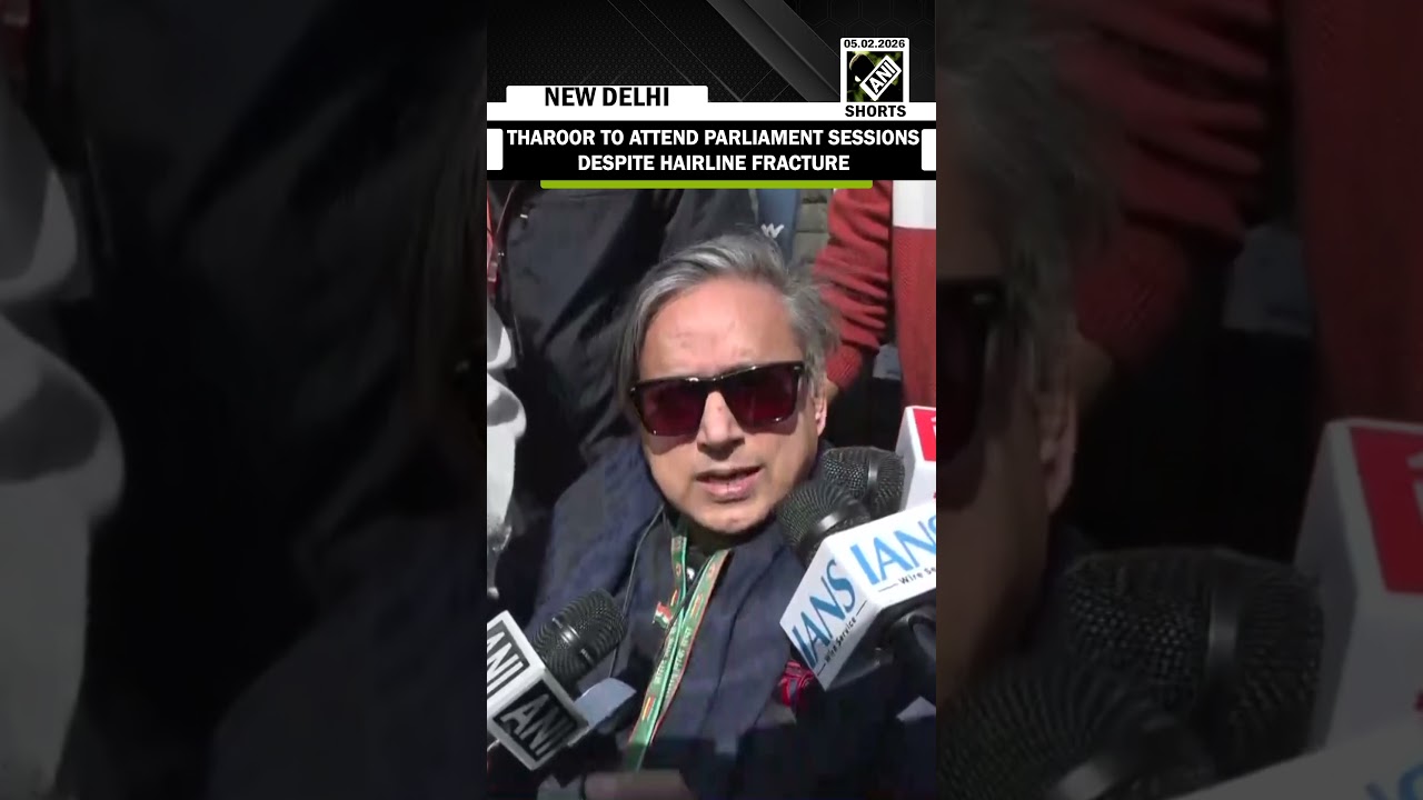 Лидер Конгресса Шаши Тарур заявил, что будет посещать заседания парламента, несмотря на микротрещ...